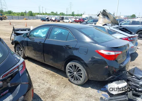 2015 Toyota Corolla S Plus из США, поврежденный, VIN 2T1BURHE2FC336281